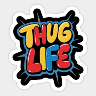 Thug life Sticker